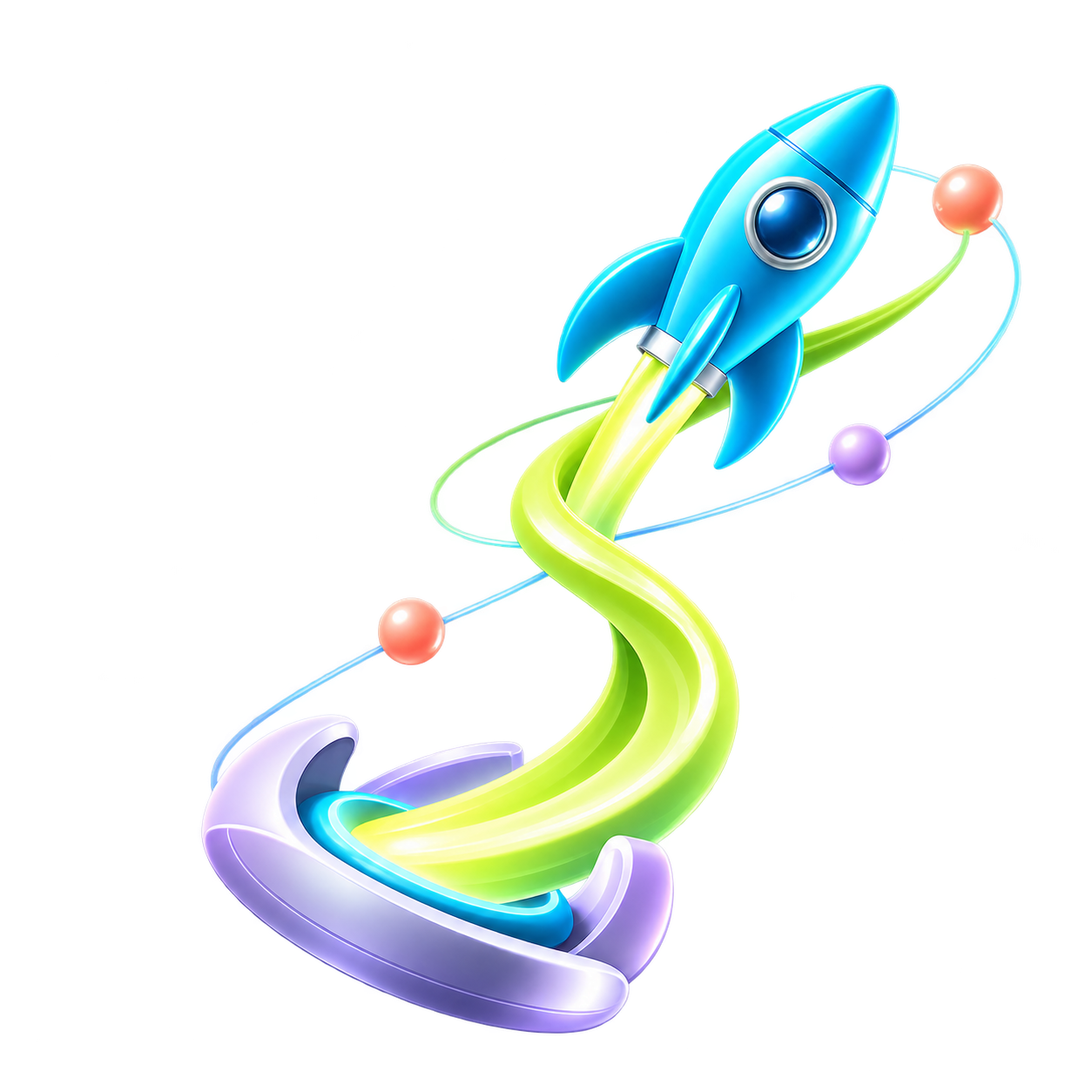 A new venture follows a staged route from launch to growth.