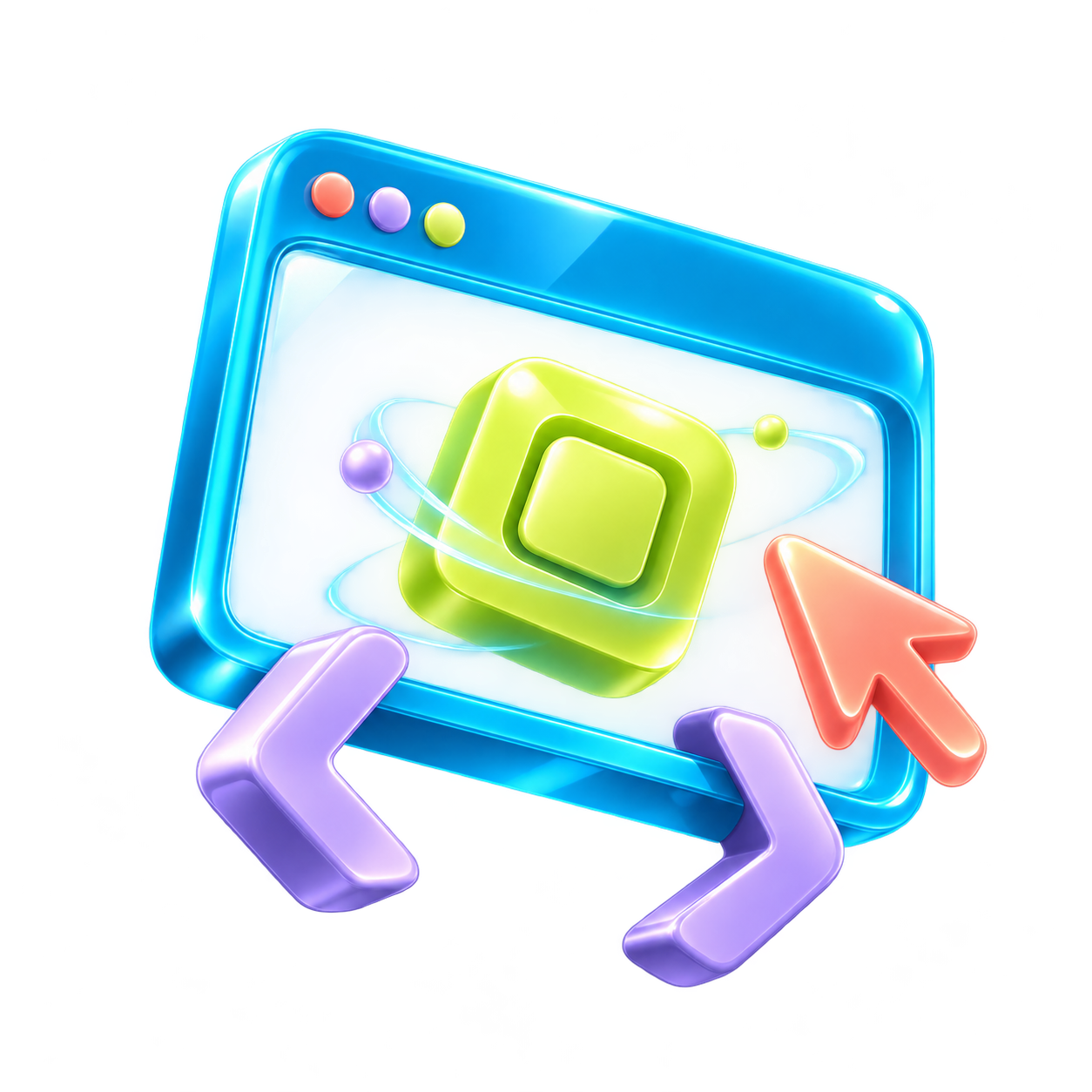 Modular components form a clear digital experience.